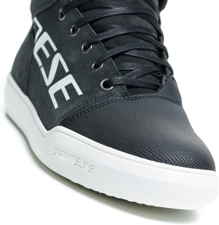 Dainese York Lady D-wp Shoes Damen Motorradschuhe Wasserdicht 37 EU Dark Carbon Weiss, 37 EU Dark Ca