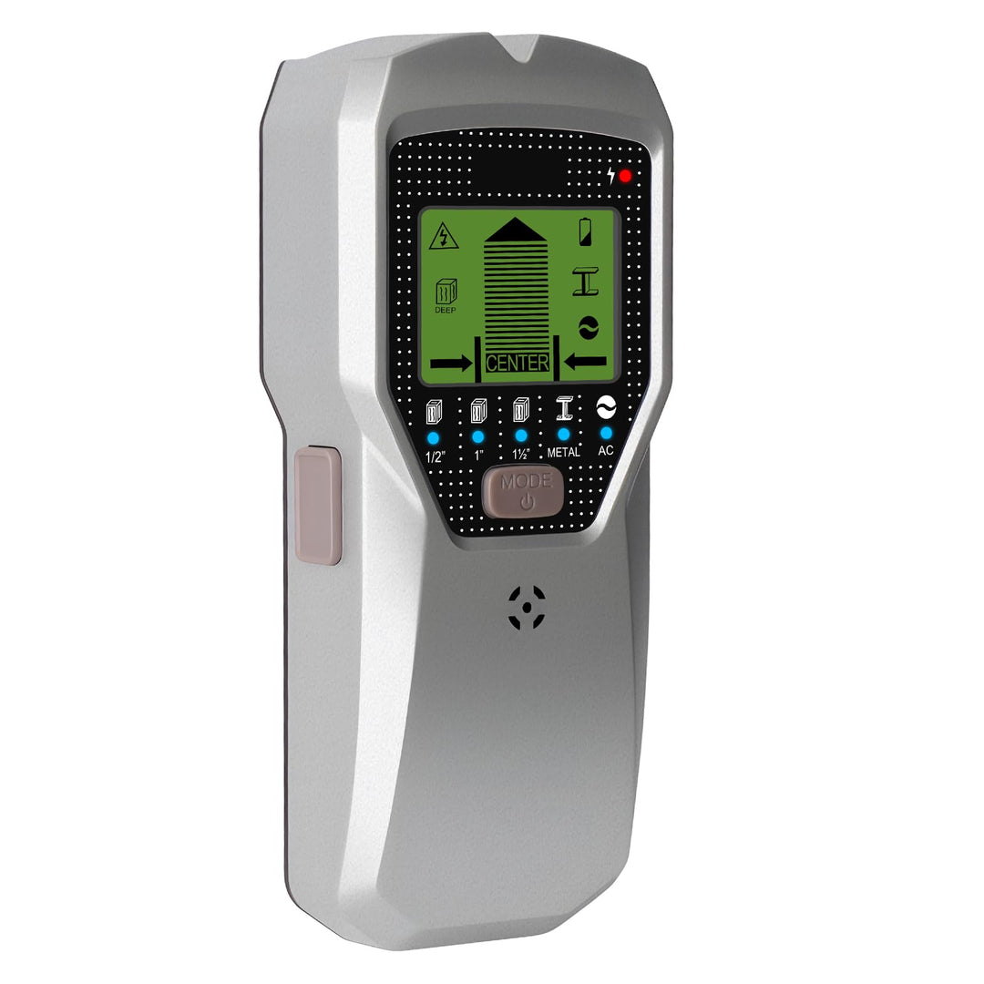 Leitungssucher Ortungsgerät 5 in 1 Wandscanner Stud Finder mit LED-Display Wand Scanner Detektor Met