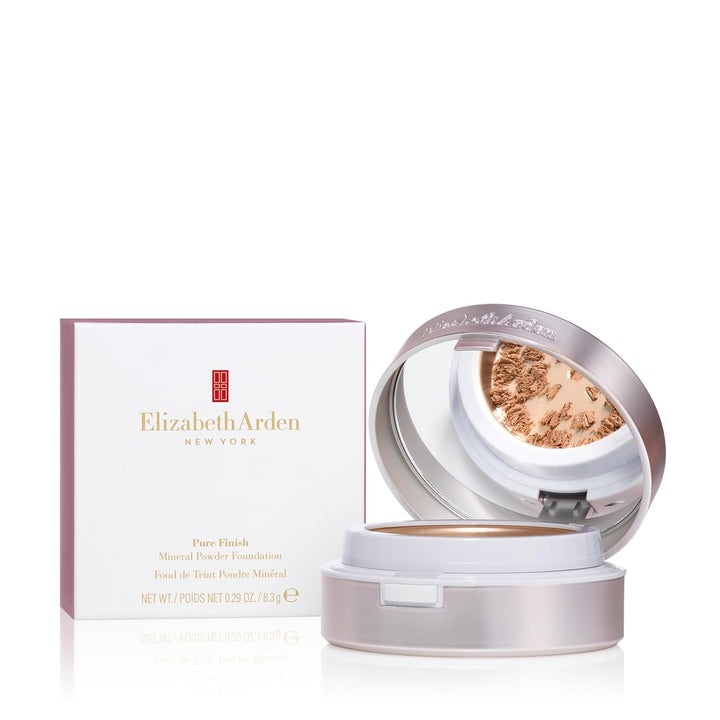 ELIZABETH ARDEN Pure Finish Mineral Powder Foundation SPF 20 - Shade 7, 8,33 g Shade 4 One size, Sha
