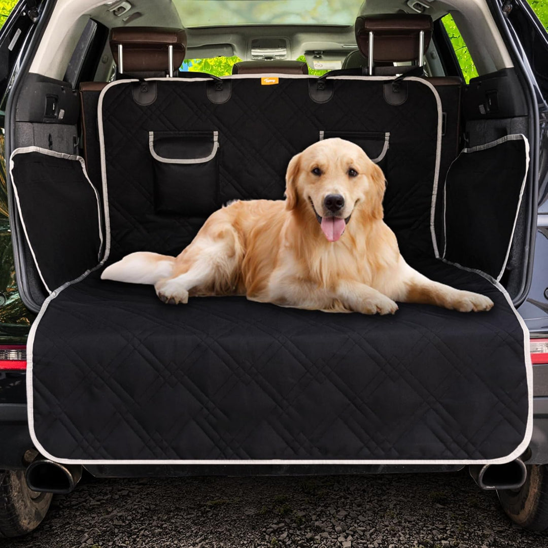 Toozey SUV Cargo Liner für Hunde XL, wasserdichter Hundekofferraum-Sitzbezug für den hinteren Ladera