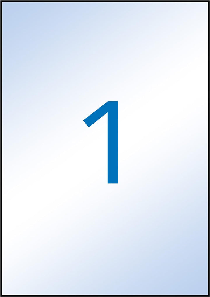 APLI 11919 100pc (S) Self-Adhesive Label – Self-Adhesive Labels (210 mm, 297 mm, 100 PC (S), 100 She