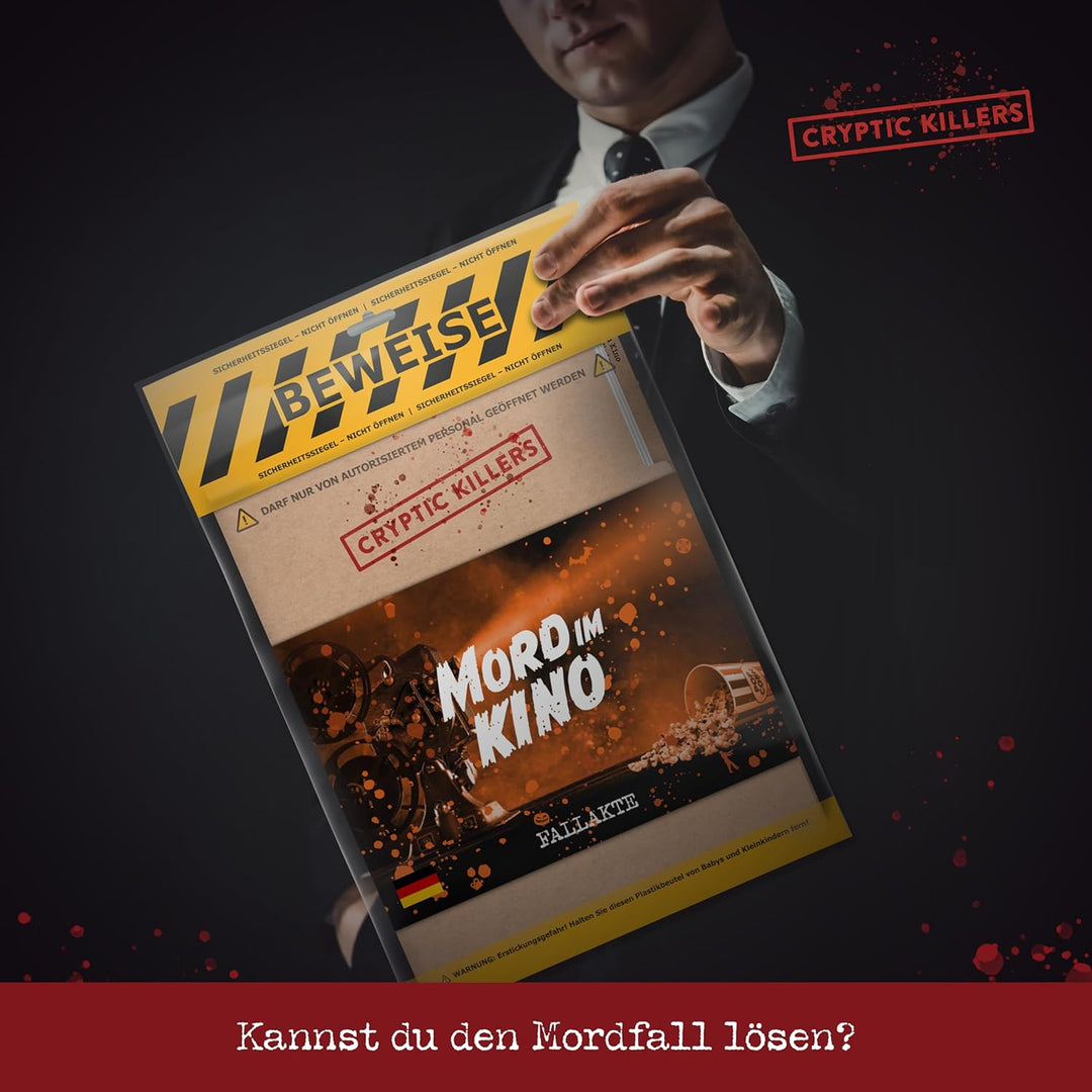 Cryptic Killers Krimi-Spiel Ungelöste Mordfälle, Untersuchung von Cold Case-Akten – Indizien/Hinweis