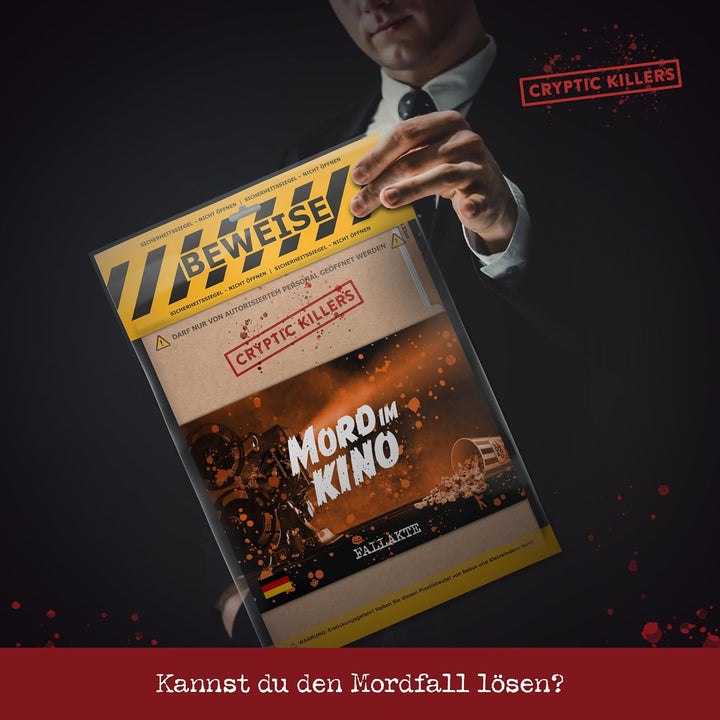 Cryptic Killers Krimi-Spiel Ungelöste Mordfälle, Untersuchung von Cold Case-Akten – Indizien/Hinweis