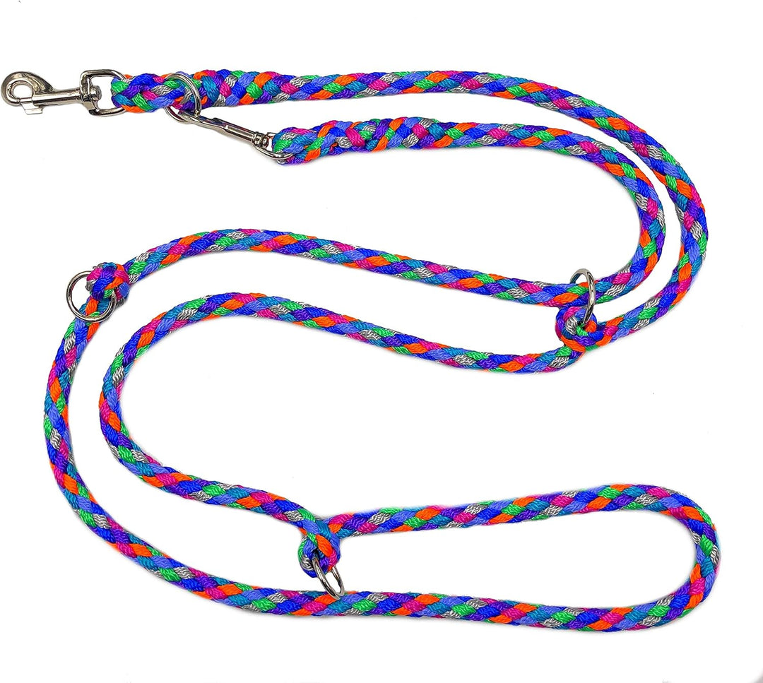 Hundeleine grosse Hunde bis 80 Kg Doppelleine Jumbo 2,40m / 2,80m / 3,50m / 5m verstellbar Übungslei