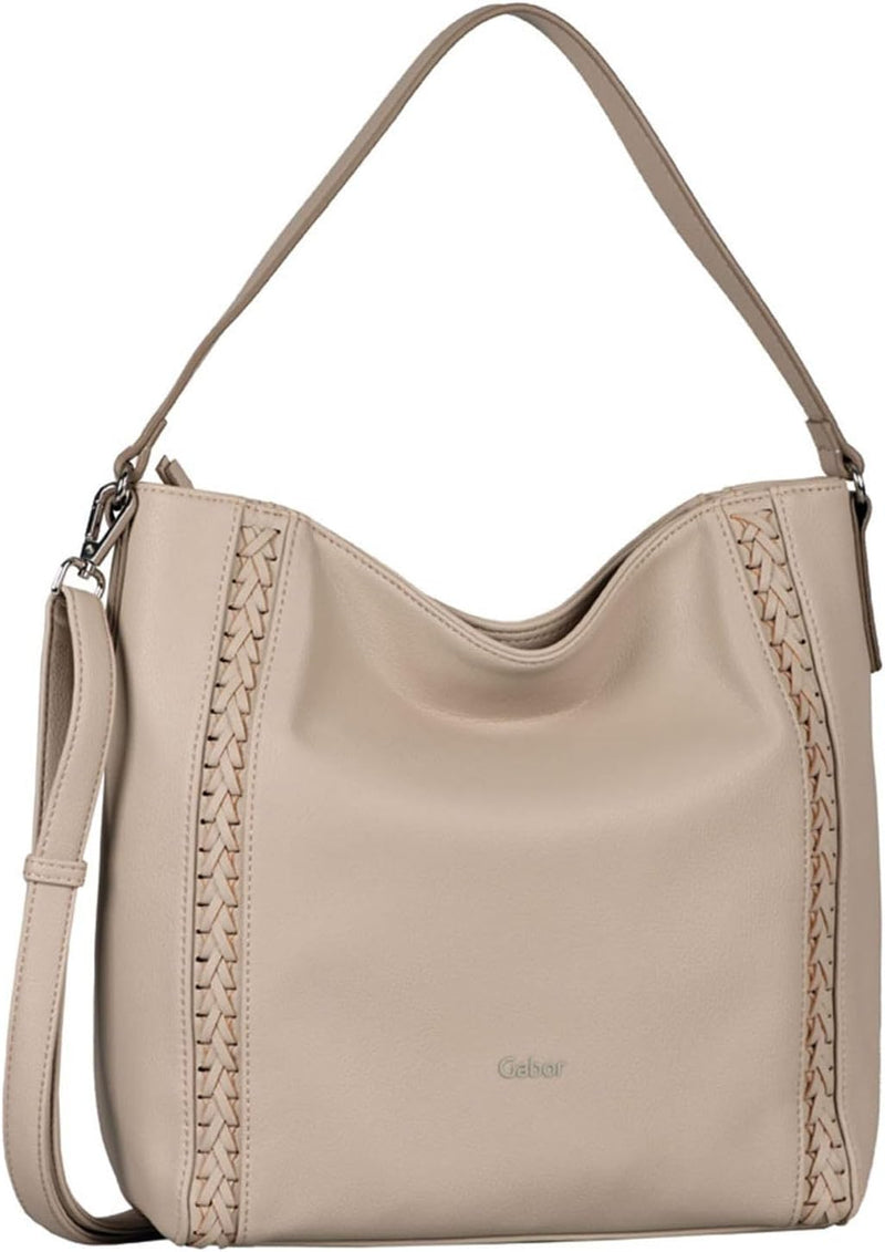 Gabor Damen Jolene Schultertasche 26 x 12 x 29 (LxBxH) Taupe, 26 x 12 x 29 (LxBxH) Taupe