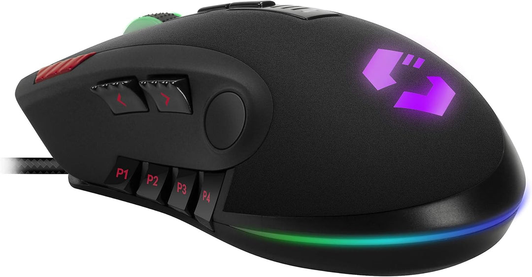 Speedlink TARIOS RGB Gaming Mouse - USB Maus mit RGB Beleuchtung für Büro/Home Office (12 programmie