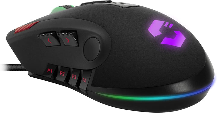 Speedlink TARIOS RGB Gaming Mouse - USB Maus mit RGB Beleuchtung für Büro/Home Office (12 programmie