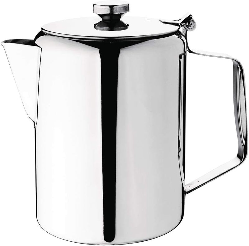 Olympia Concorde Kaffeekanne aus Edelstahl, italienische Espressokanne, 2 l 70oz, 70oz