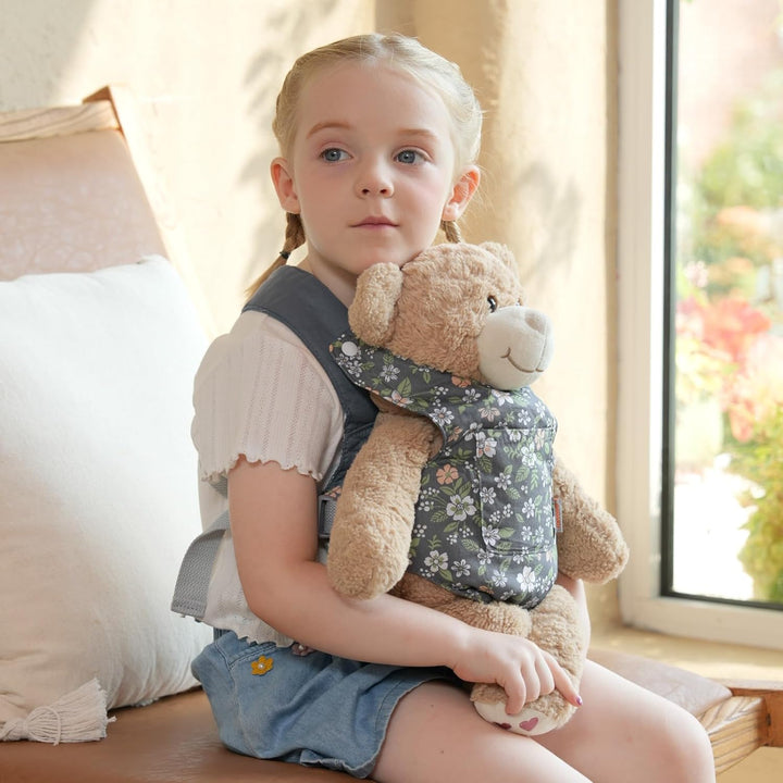 GAGAKU Puppentrage für Kinder, Puppenzubehör Babytrage für Puppen, Spielzeug Bauchtrage mit verstell