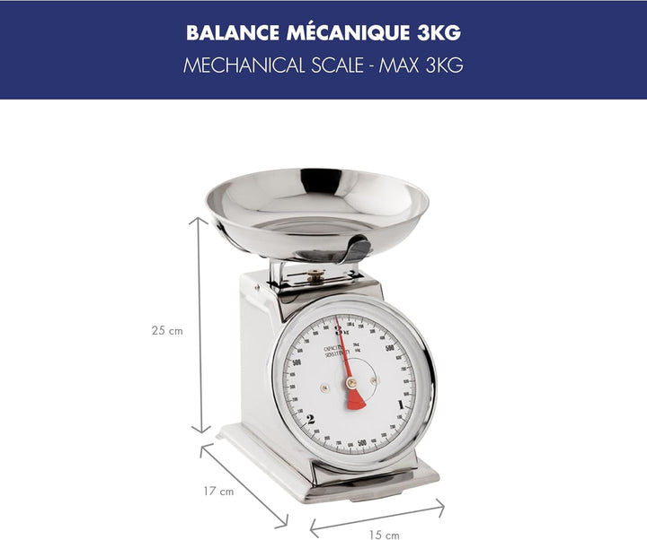 Louis Tellier N3690 Mechanische Waage 3 kg