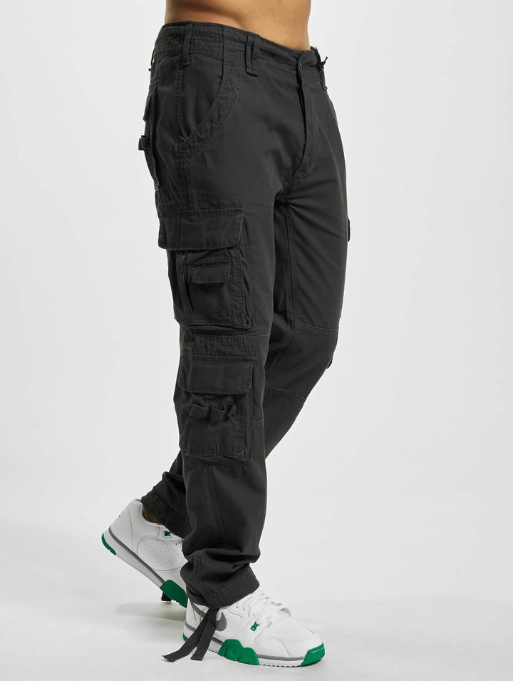 Brandit Pure Slim Fit Pants, mehrere Farbvarianten, Grössen S bis 5XL, Anthrazit