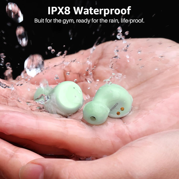 TOZO T6 Kopfhörer Kabellos Bluetooth 5.3 Bluetooth Kopfhörer, In Ear Kopfhörer 50 Std Akkulaufzeit m