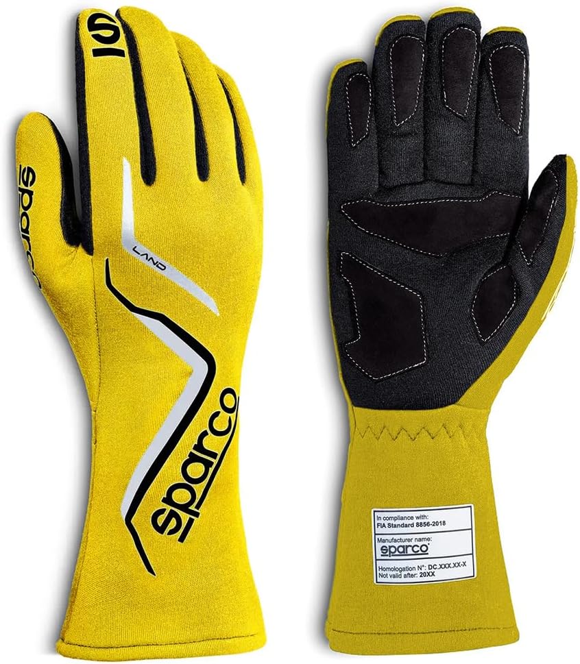 Sparco Handschuhe Land 2022, Grösse 09, gelb