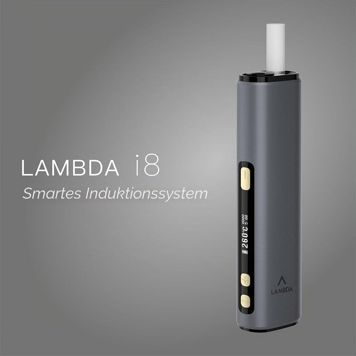 LAMBDA i8 HNB Heat-not-burn-Geräte, Berührungslose Elektromagnetische Induktionsheizung, OLED 3200mA