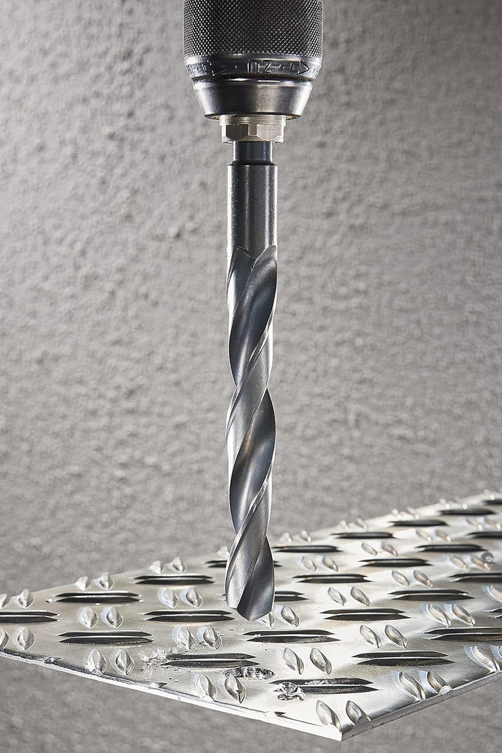 wolfcraft Metallbohrer HSS rollgewalzt, Ø 12 mm I 7518010 I Für Bohrungen in Metall Ø 12,0 mm, Ø 12,