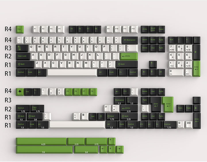 SOLIDEE Cherry Profil PBT Keycaps Set mit 170 Tasten,Custom Tastenkappen für mechanische Gaming Tast