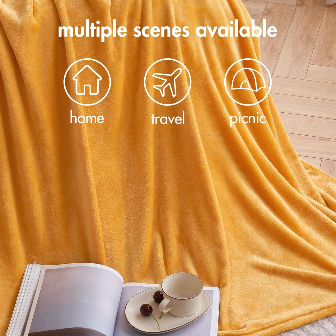 MIULEE Kuscheldecke Flauschig Decke Fleecedecke Wohndecken Couchdecke Flauschig Überwurf Mikrofaser