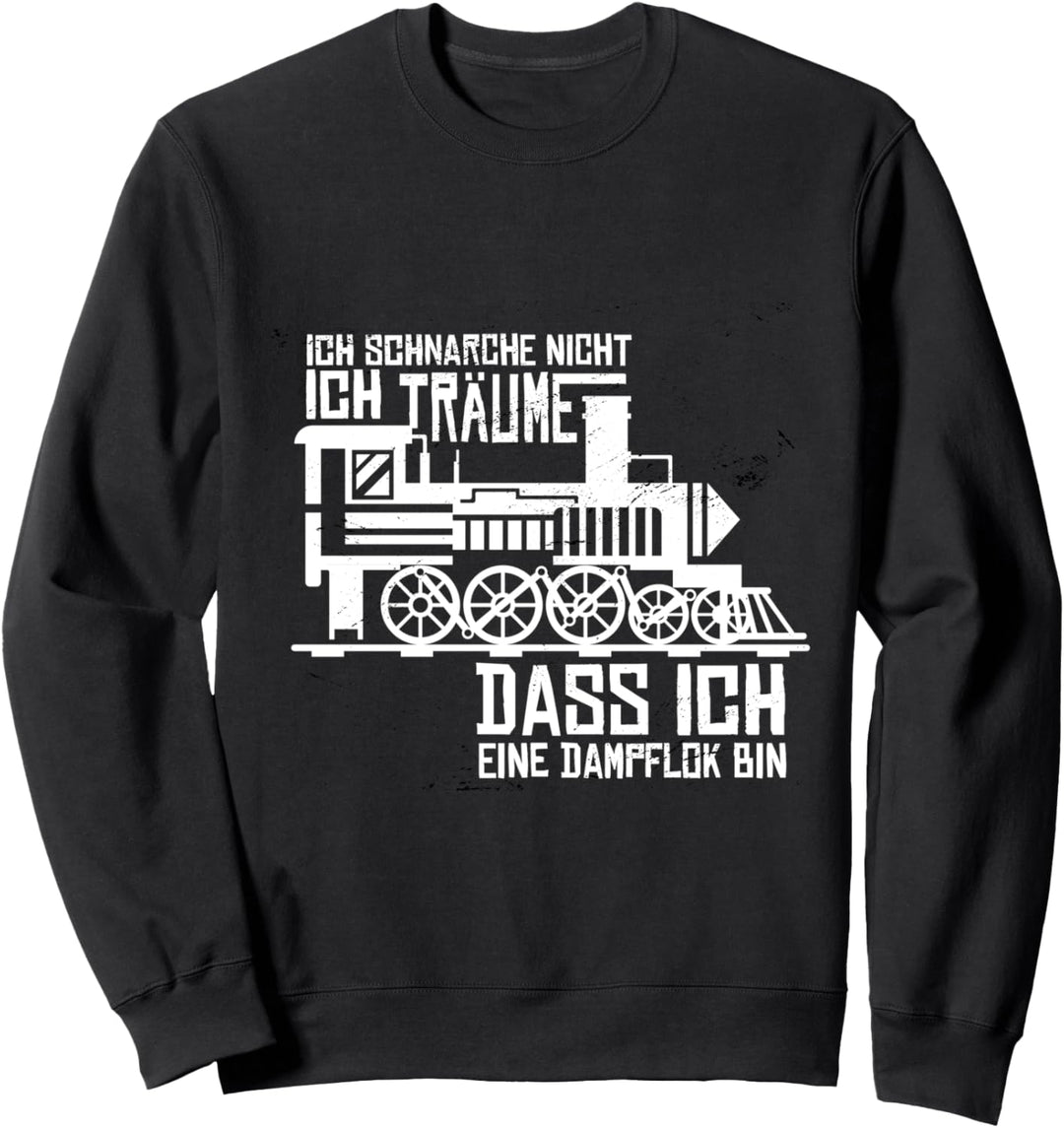 Lustige Zug-Eisenbahn-Lokomotive Sweatshirt