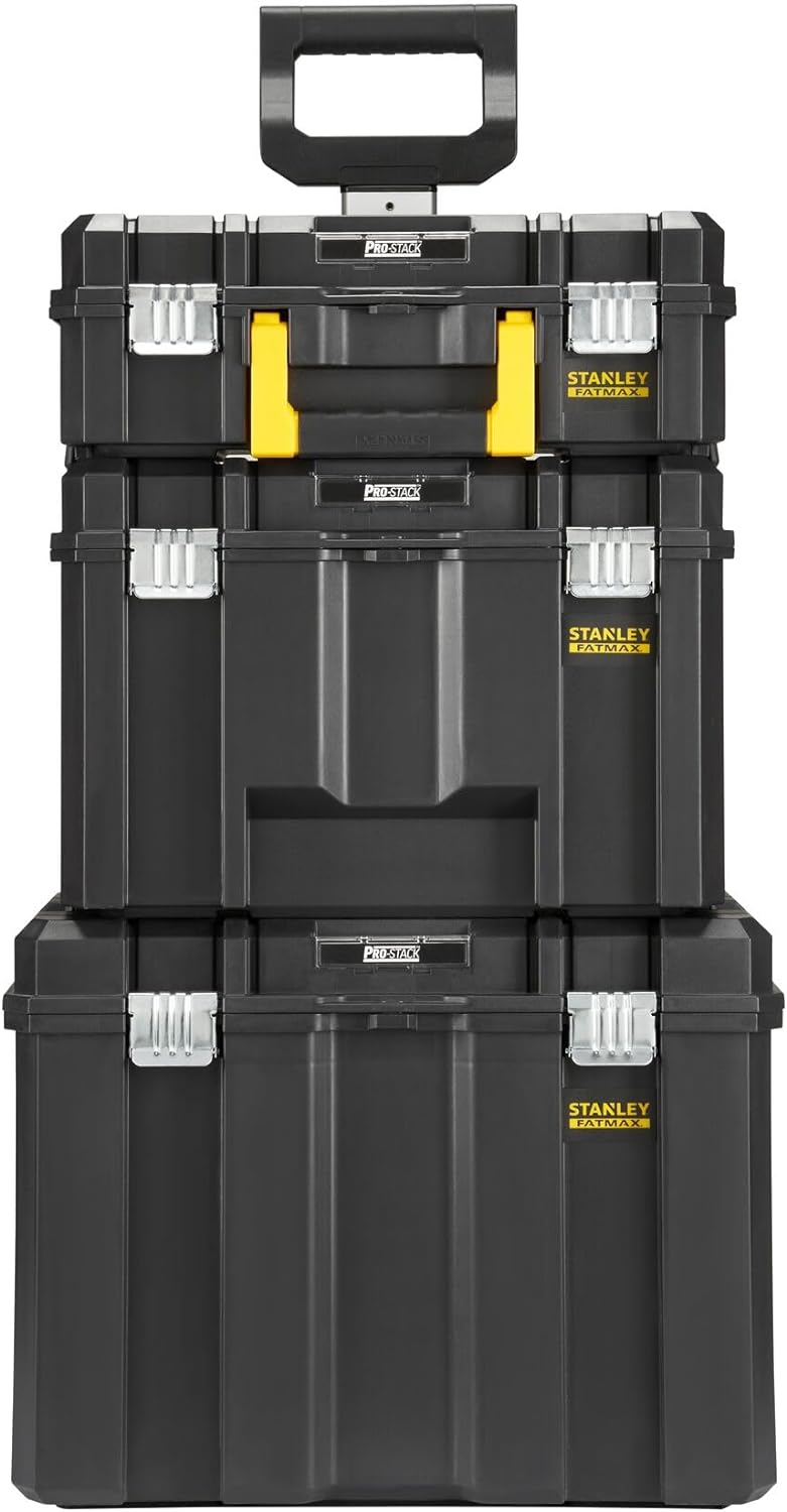 Stanley Torre PRO-STACK 3 piezas: FMST1-71966 (sin espuma) + FMST1-71971 + FMST1-75753
