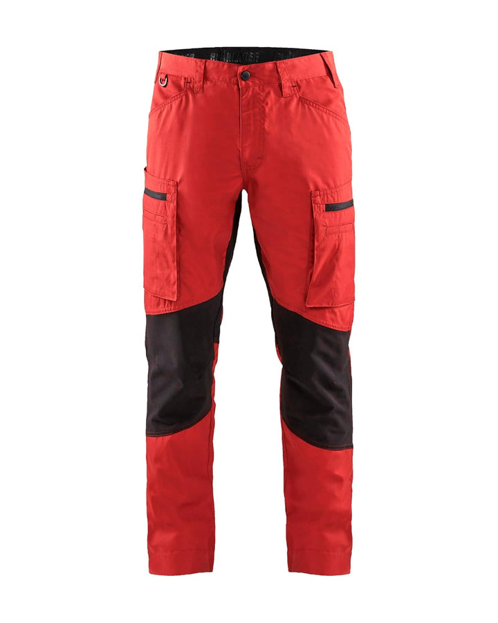 Blåkläder 14591845 Diensthose Stretch, Rot / Schwarz, C52 Red / Black C52, Red / Black C52