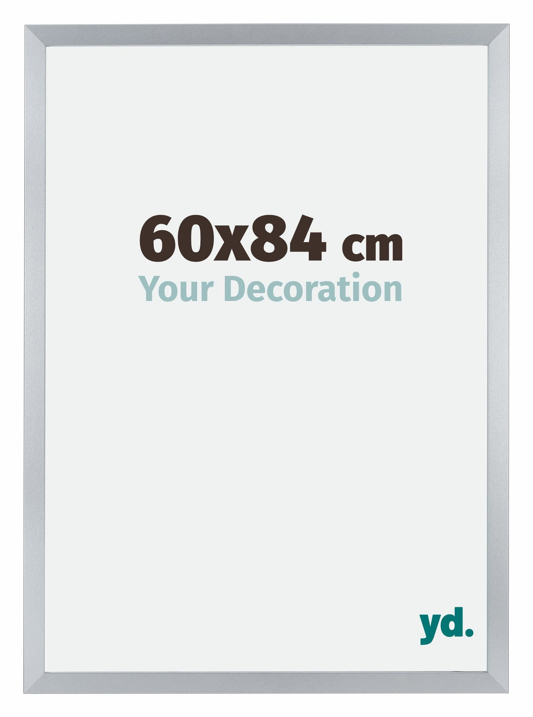 yd. Your Decoration - Bilderrahmen 60,00x84,00 cm - Bilderrahmen aus MDF mit Acrylglas - Antireflex
