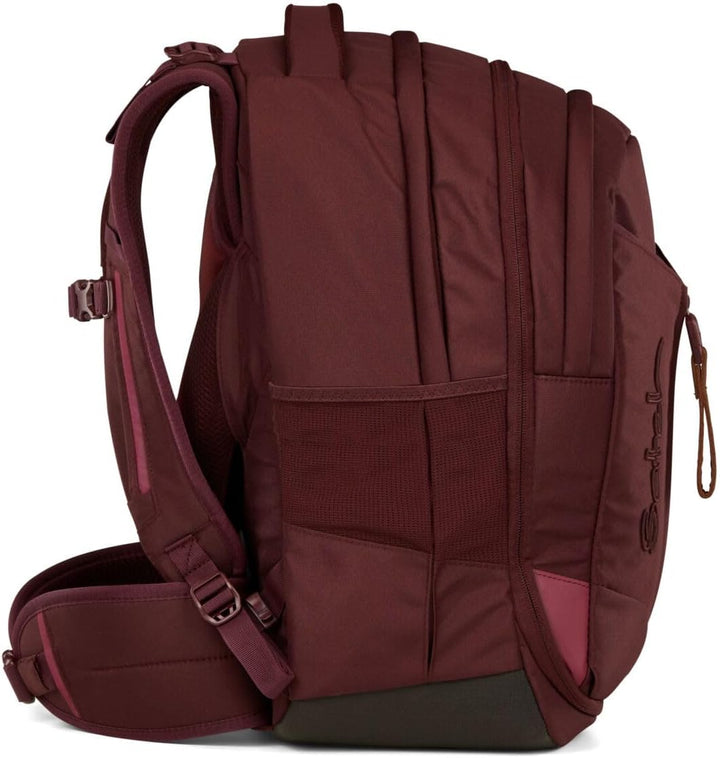 Satch Match Schulrucksack Set 3tlg. inkl. Schlamperbox und Sporttasche Nordic Ruby Skandi Edition, N