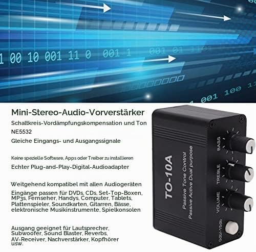 Mini-Audio-Stereo-Vorverstärker Receiver Komponenten Vorverstärker Kleiner Kopfhörerverstärker NE553