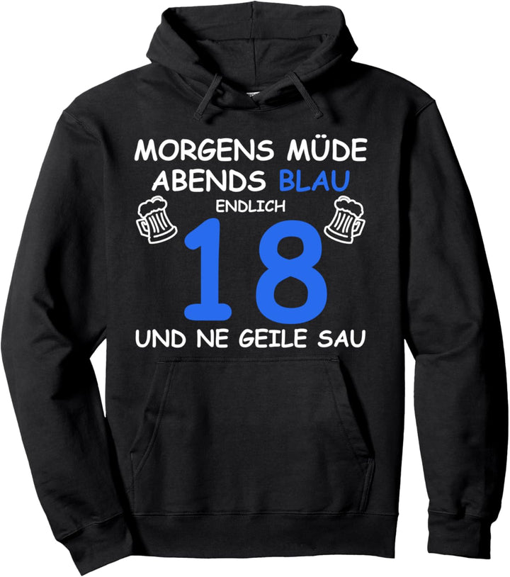 18. Geburtstag Pullover Hoodie