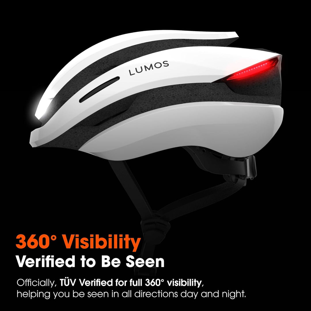 Lumos Ultra Smart-Helm | Fahrradhelm | Vorder- und Rücklicht (LED) | Blinker | Bremslichter | Blueto