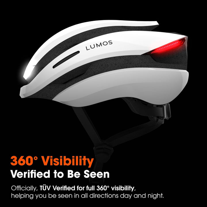 Lumos Ultra Smart-Helm | Fahrradhelm | Vorder- und Rücklicht (LED) | Blinker | Bremslichter | Blueto