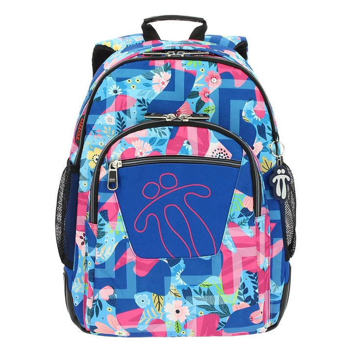 Totto Morral Crayoles Kinder-Rucksack, 44 cm, Mehrfarbig (Multicolor)