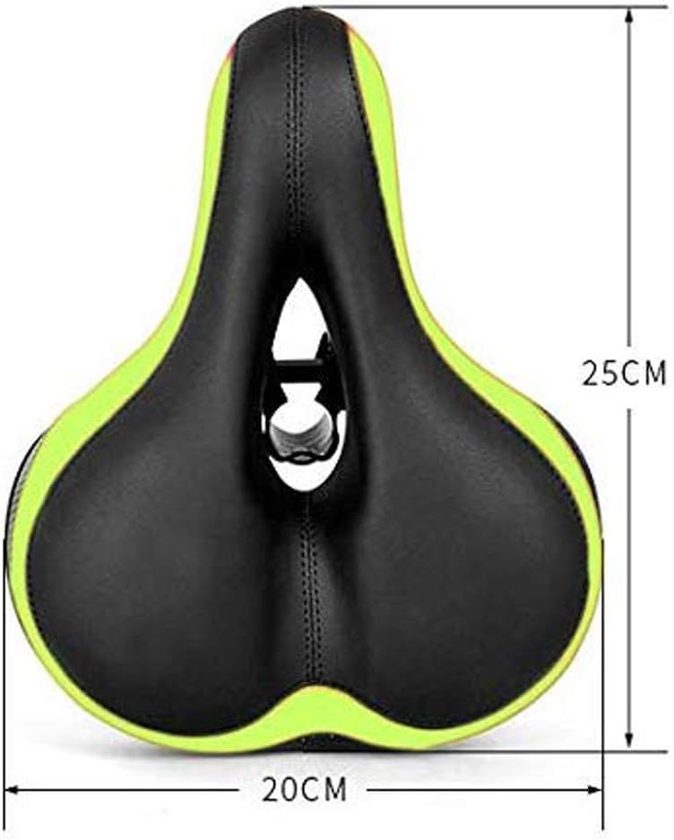 VOANZO Bike Seat Bicycle Saddle, Soft Wide Bike Saddle Bicycle Seat Cushion for MTB Road Gel Comfort