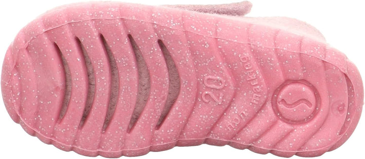Superfit HAPPY Hausschuhe 1-800295 Mädchen 20 EU Rosa 5530, 20 EU Rosa 5530