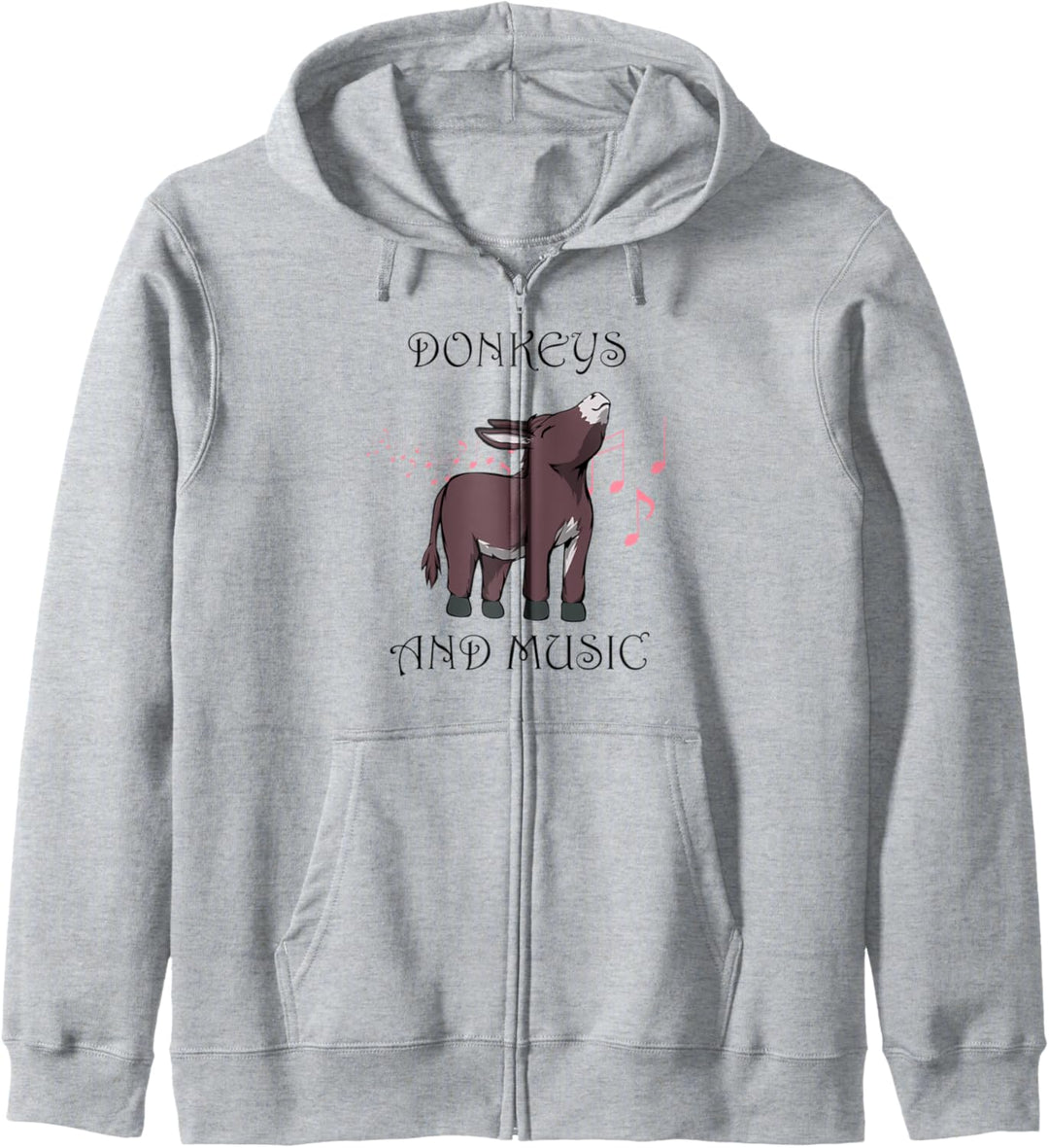 Baby Esel und Musik Musikant Kapuzenjacke