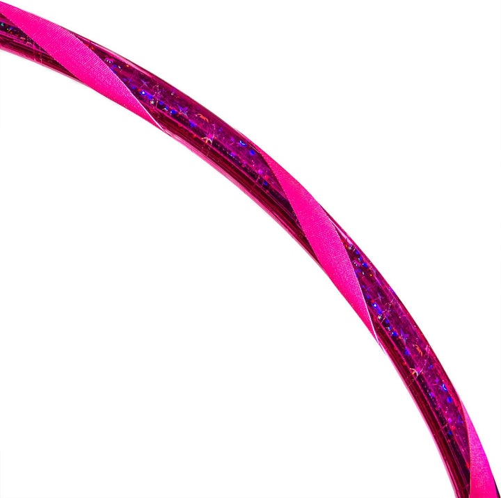 Super Star Kinder Hula Hoop Reifen mit Sternen-Muster Ø70cm Stern-Pink-Pink, Ø70cm Stern-Pink-P