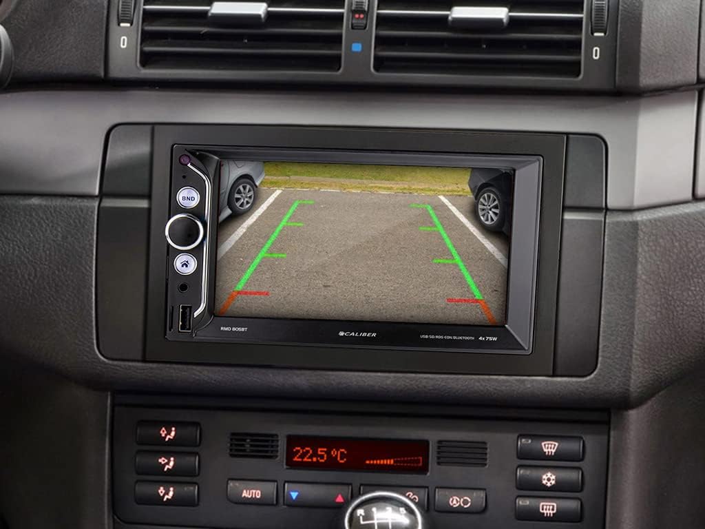 Caliber Autoradio - Auto Radio mit Bluetooth - FM - SD - USB - Touchscreen - Mirrorlink - Schwarz -