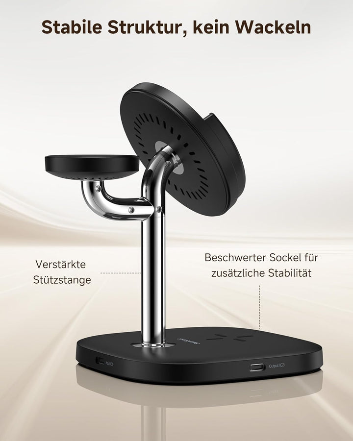 Wireless Charger für iPhone und Apple Watch, SwanScout 711M, Magnetisches Ladegerät für iPhone Air/1
