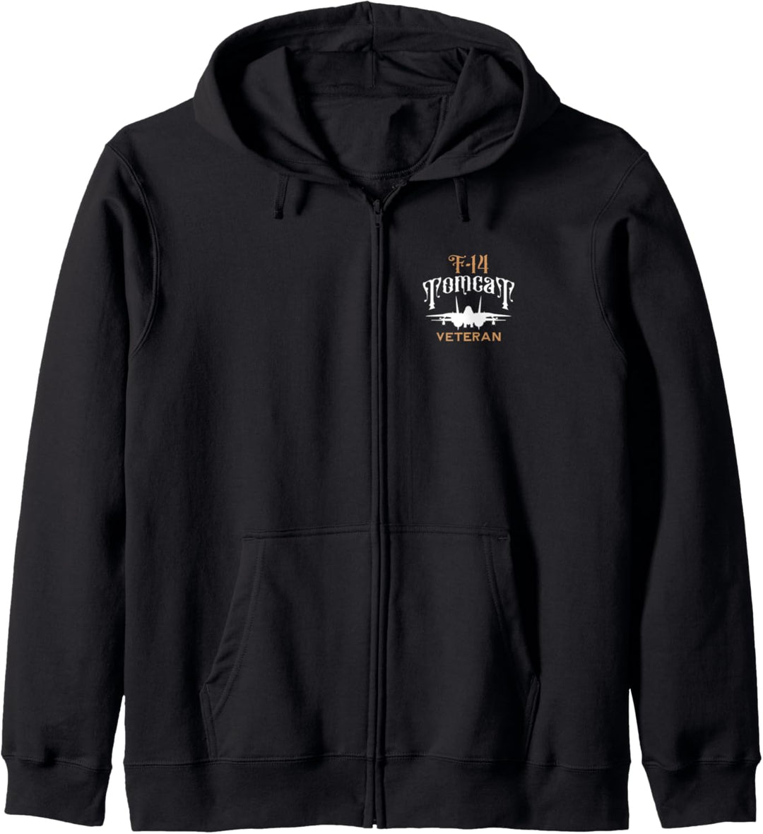 Klassisches F-14 Tomcat Veteran Militär-Kampfflugzeug Kapuzenjacke