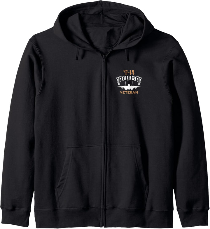 Klassisches F-14 Tomcat Veteran Militär-Kampfflugzeug Kapuzenjacke