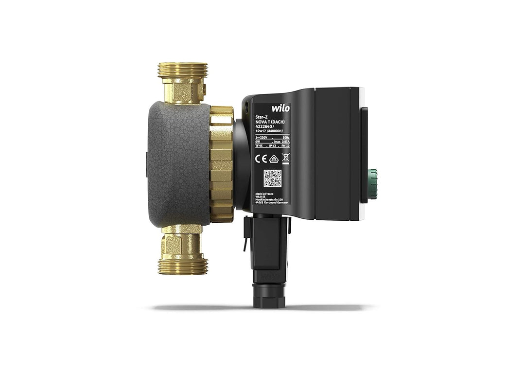 Wilo Star-Z Nova T Star-Z Nova T Hocheffizienz Trinkwasserzirkulationspumpe, Nassläufer, Länge 138mm