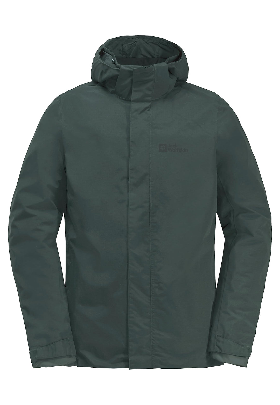 Jack Wolfskin Bergland 3 in 1 Jacke, Herren XXL black olive, XXL black olive