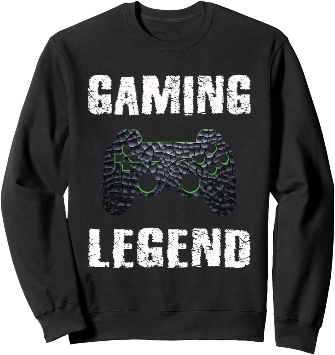 Gaming Legend Gamer Videospiele Jungen Teenager Sweatshirt