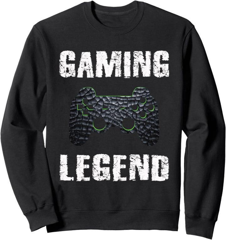 Gaming Legend Gamer Videospiele Jungen Teenager Sweatshirt