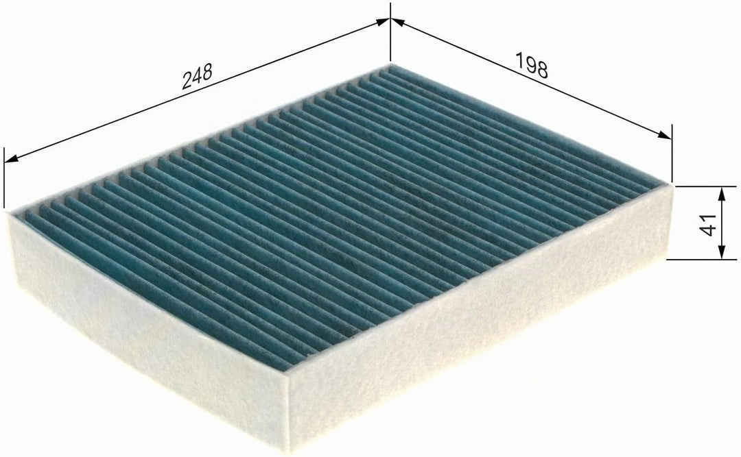 Bosch Automotive A8543 - Innenraumfilter Filter+ Antibakterielle Innenraumfilter, Antibakterielle In