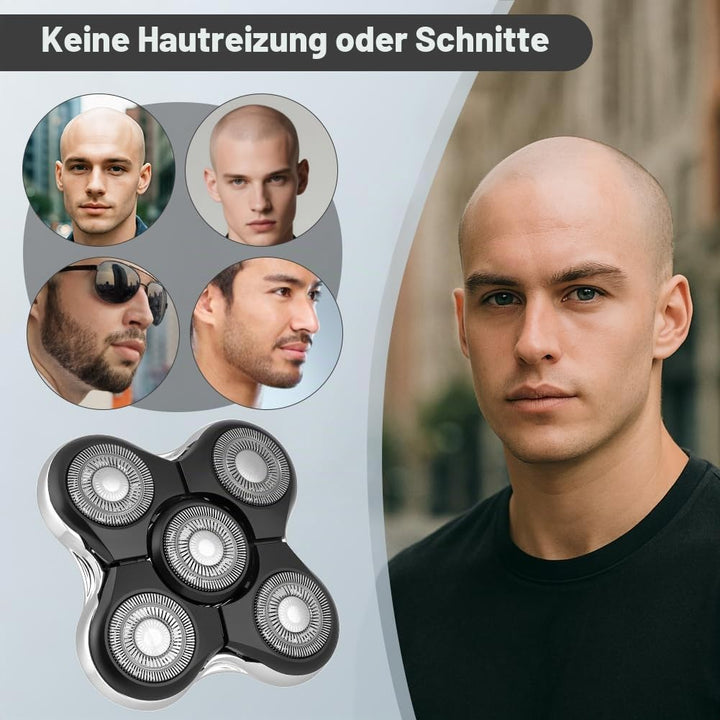 2pc Remington Glatzen Rasierer Ersatzköpfe, Kopfrasierer Scherkopf, Rasierer Herren Ersatzköpfe Komp