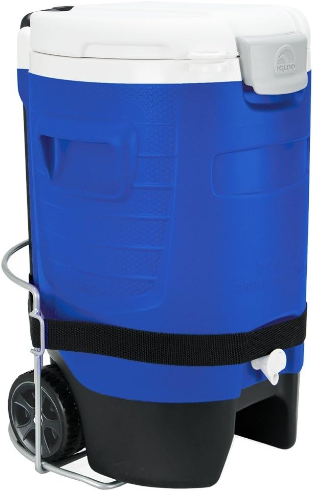 Igloo - Sport 5 Gallon Roller - Getränkespender mit Zapfhahn - 18,9 Liter - 38 x 35 x 55 cm (L x B x