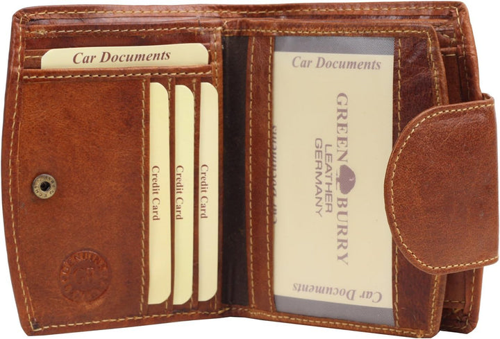 Greenburry Expedition Geldbörse cognac, 532-24