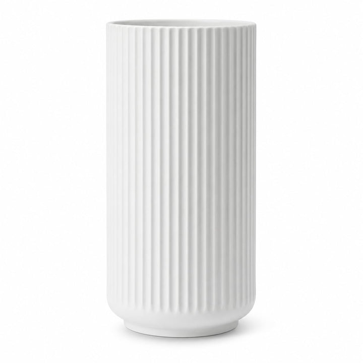 Lyngby Porcelæn Vase H31 cm Lyngby Designklassiker Zeitloses Design, Weiss H31 cm Weiss, H31 cm Weis
