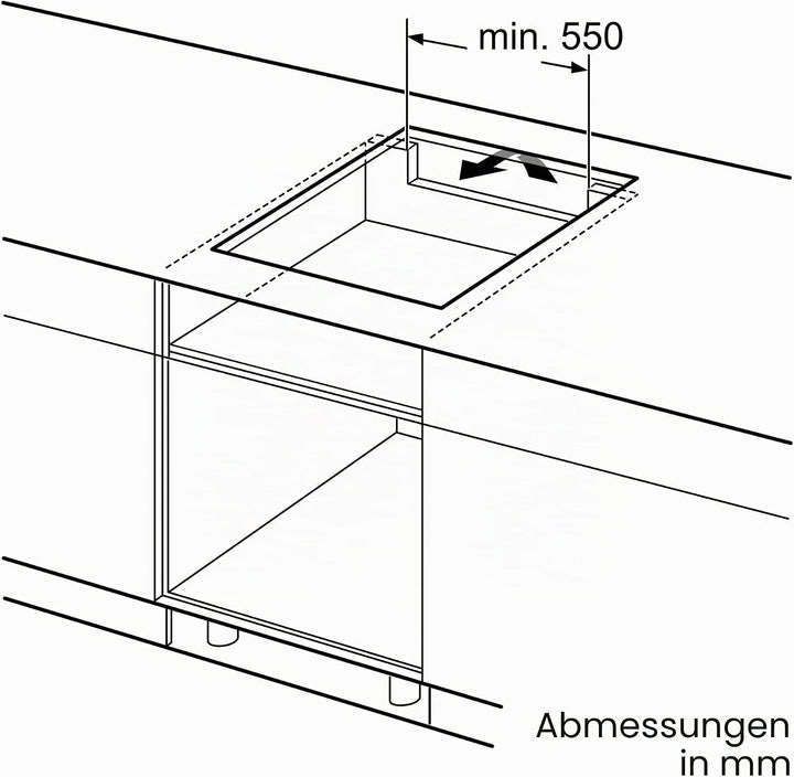 Bosch PIV831HB1E Serie 6, Einbau-Induktionskochfeld 80 cm, Schwarz Neue Version, Neue Version