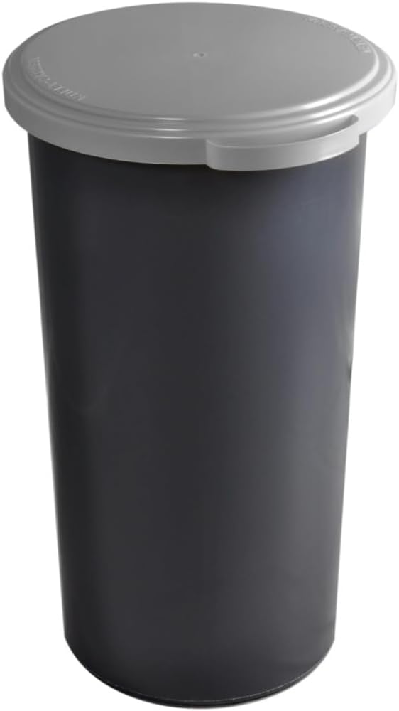KUEFA VLC 60L Müllsackständer, Mülleimer mit Klemm-Ring Gelber Sack, stabil, strapazierfähig, geruch